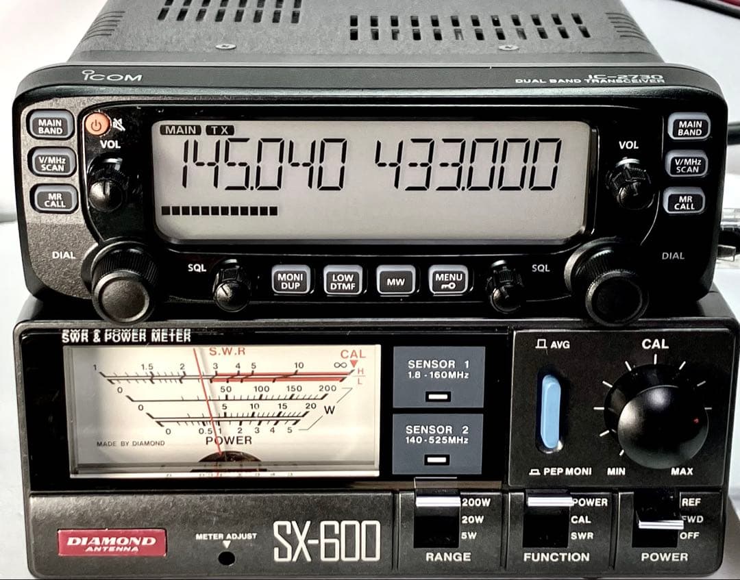 アイコム IC-2730 20w アマチュア無線機　アマチュア無線