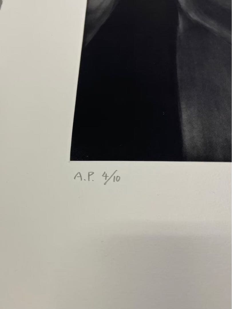 舟越桂《大切な言葉》銅版画 AP4/10 サイン入