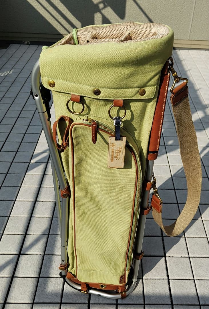 木の庄帆布 キャディバッグ　ミズノ フレームウォーカー