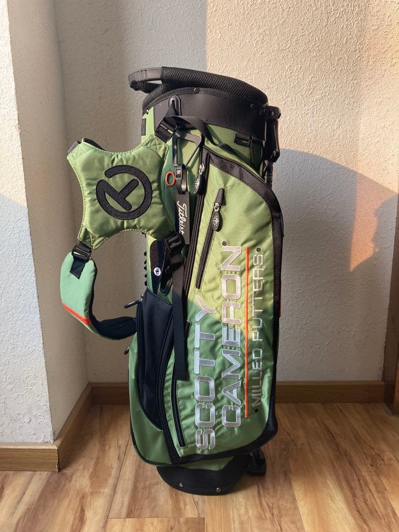 SCOTTY CAMERON キャディバッグ グリーン ゴルフスタンドバッグ