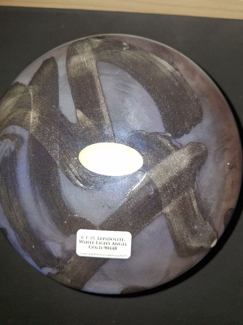 クリスタルトーンズ⭐アルケミークリスタルボウル☆8インチF-25⭐レピドライト