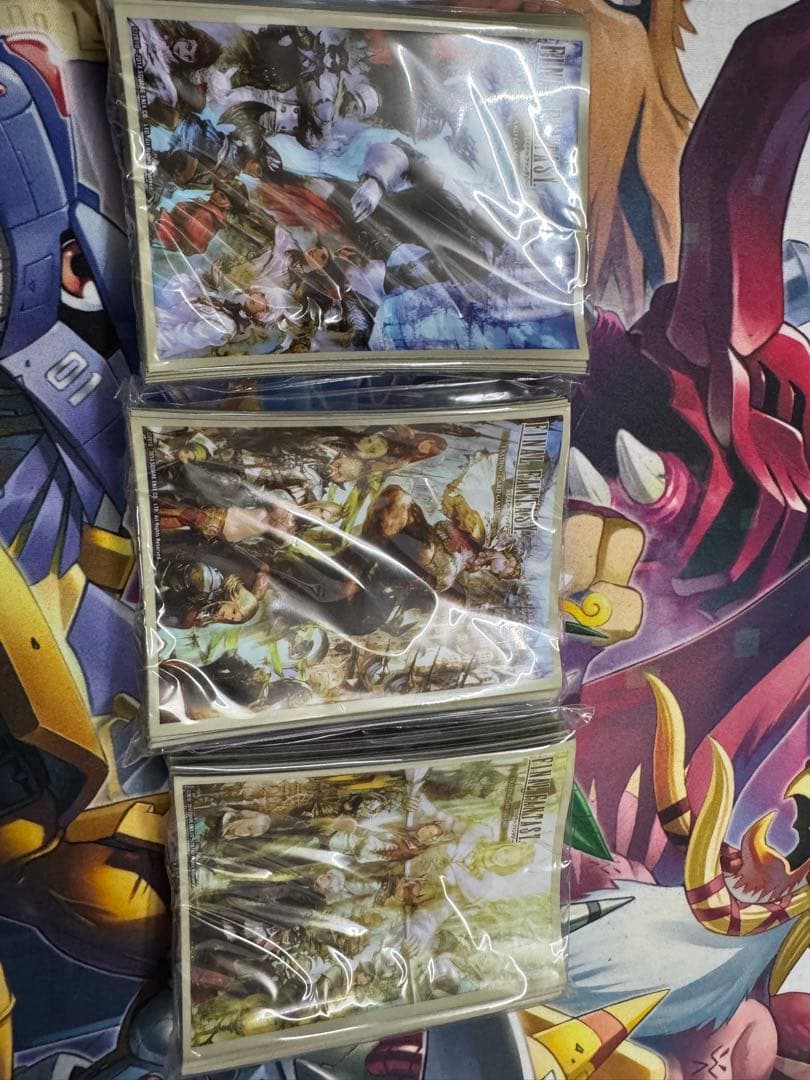 FFTCG ファイナルファンタジーXIV 限定スリーブ　光の戦士　ff14