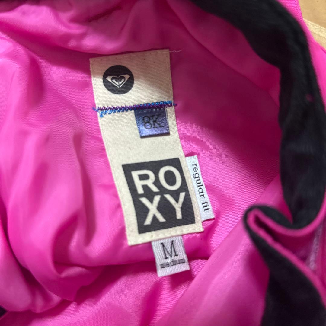 ROXY スノーボードウェア スキーウェア Mサイズ 上下、ニット帽セット