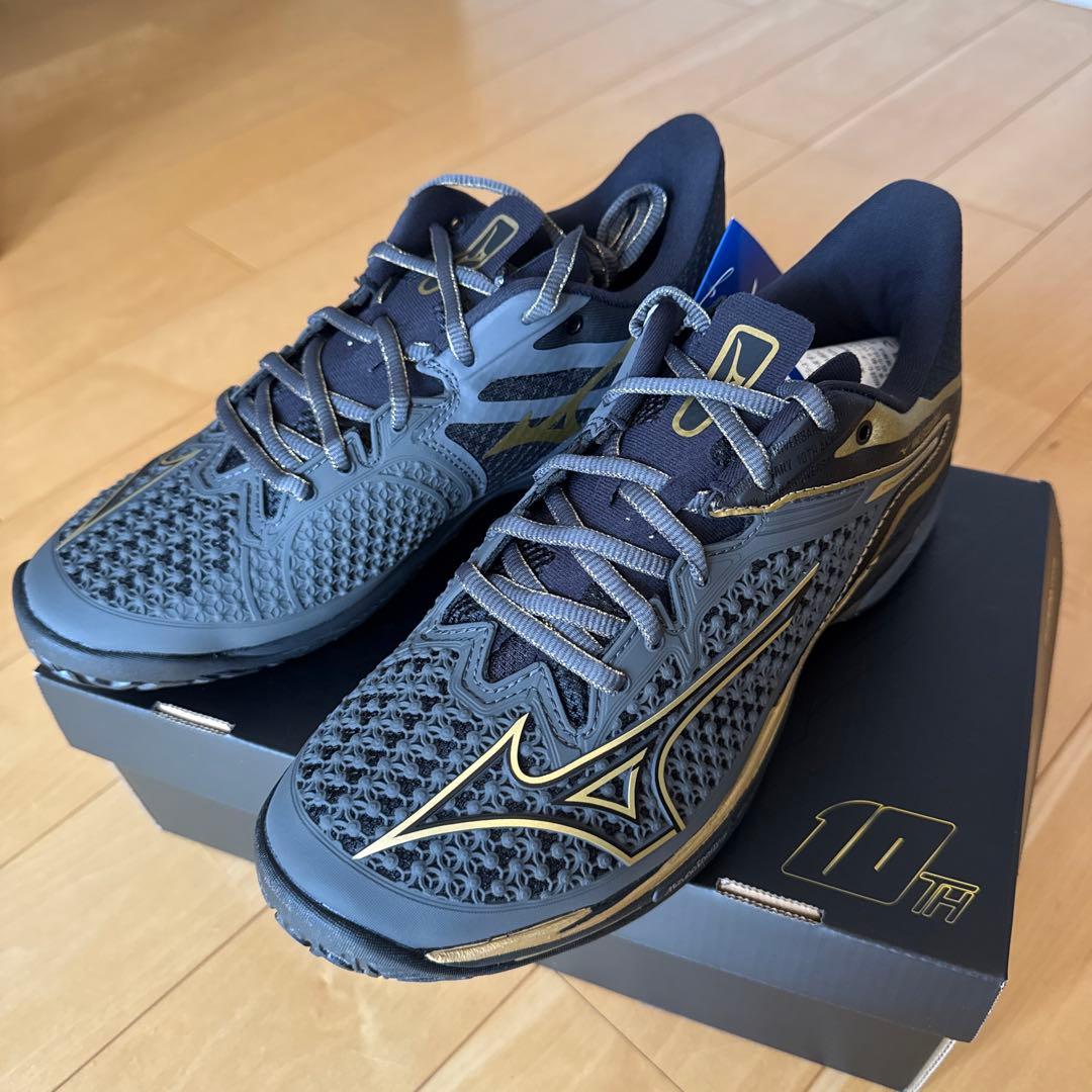 【限定品】ミズノ mizuno テニスシューズ 26.5cm 10th限定モデル