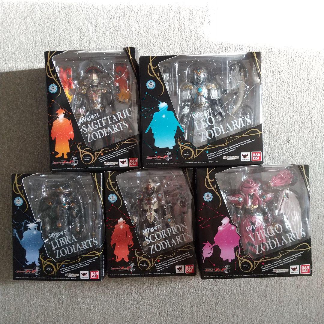 S.H.Figuarts 仮面ライダーフォーゼ ゾディアーツ ５体セット