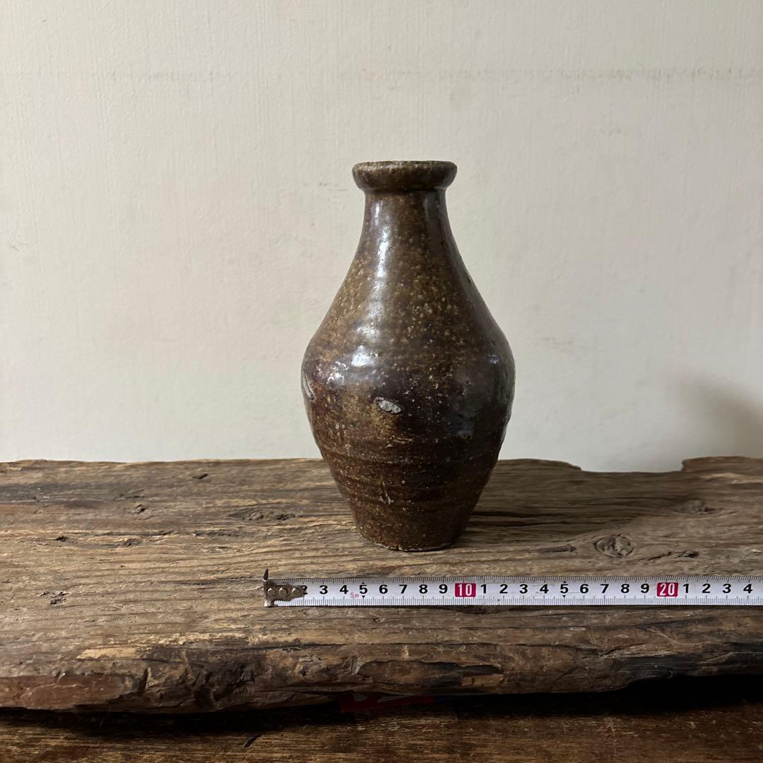 能野焼　花器　徳利　種子島焼　江戸時代　古道具　骨董　古民芸　検;白洲正子　李朝