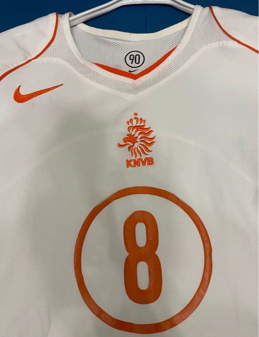 ゲキレア！正規品！当時モノ！オランダ代表　ユニ ダーヴッツ　8 total90