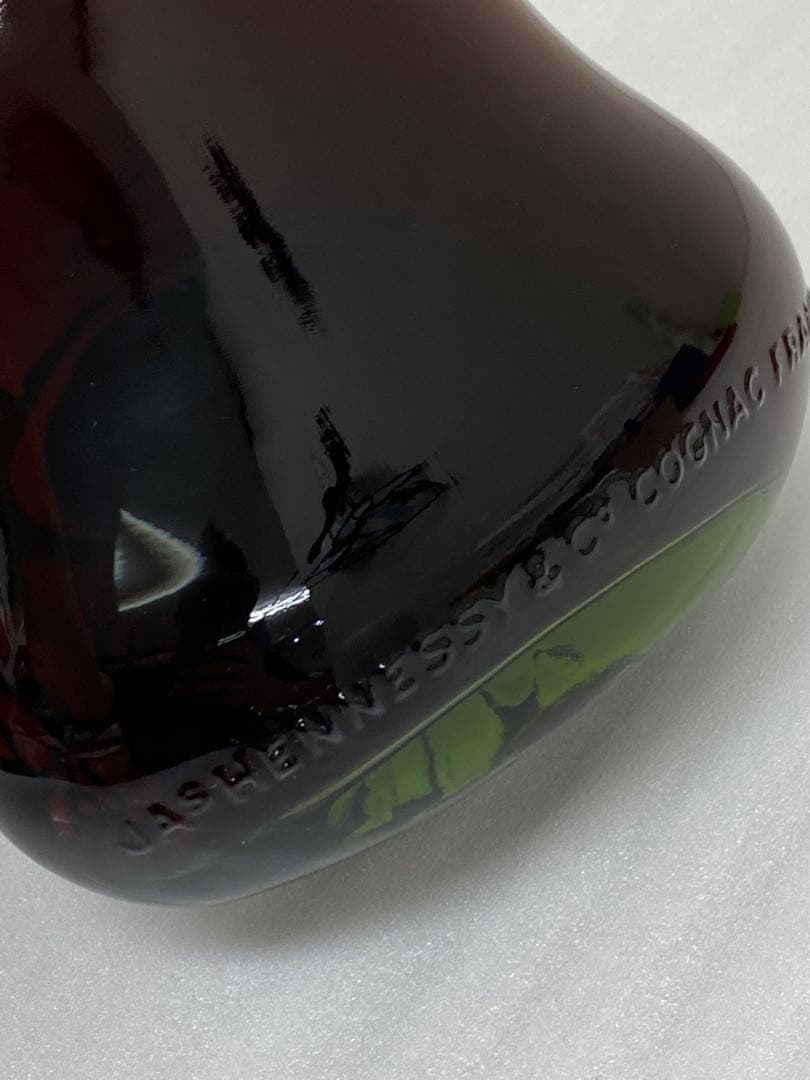 3-2684 【未開栓】Hennessy エクストラ グリーンボトル 金キャップ