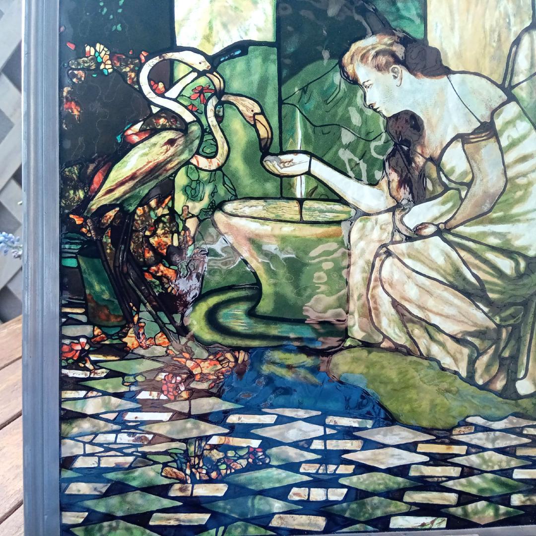 ルイスCティファニー ステンドグラス Flamingo グラスマスターズ社