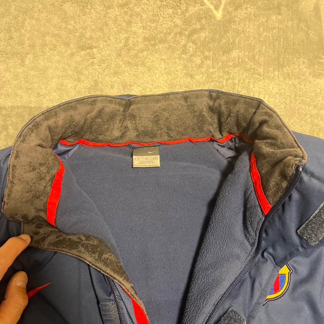 Nike ナイキ　FC バルセロナ　ハーフベンチコート　USサイズXL 超希少品