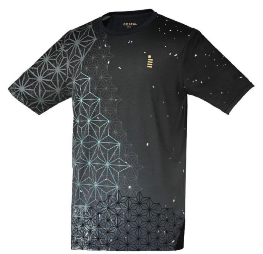 GOSEN ゲームシャツ T2500 ブラック XOサイズ
