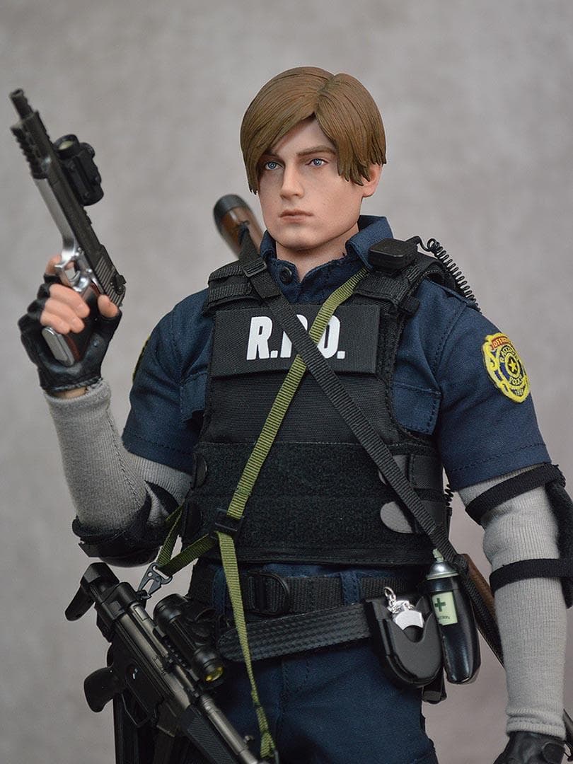 オマケ付き Damtoys バイオハザードRE:2 レオン 1/6 フィギュア