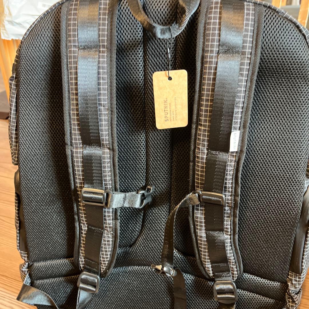 SPUTNIK ペットキャリー ブラック チェック柄　新品　中型犬