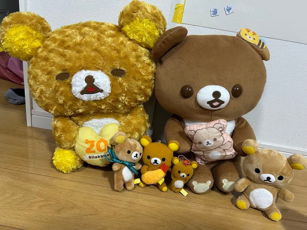 リラックマ ぬいぐるみセット おまけ コリラックマ チャイロイコグマ クリスマス