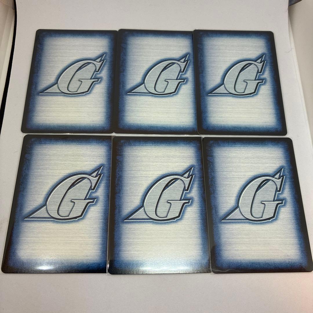 ガンダムウォー 青 ユニコーンガンダム 6枚セット【美品】