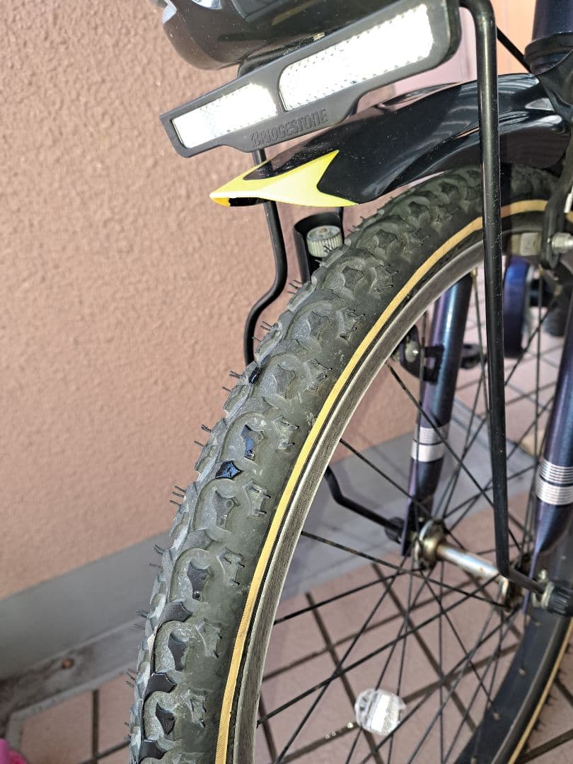 ※直接引き取り BRIDGESTONE キッズサイクル ネイビー