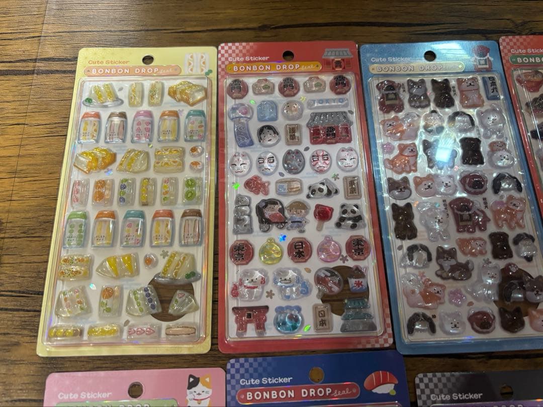 ボンボンドロップシール 10枚セット