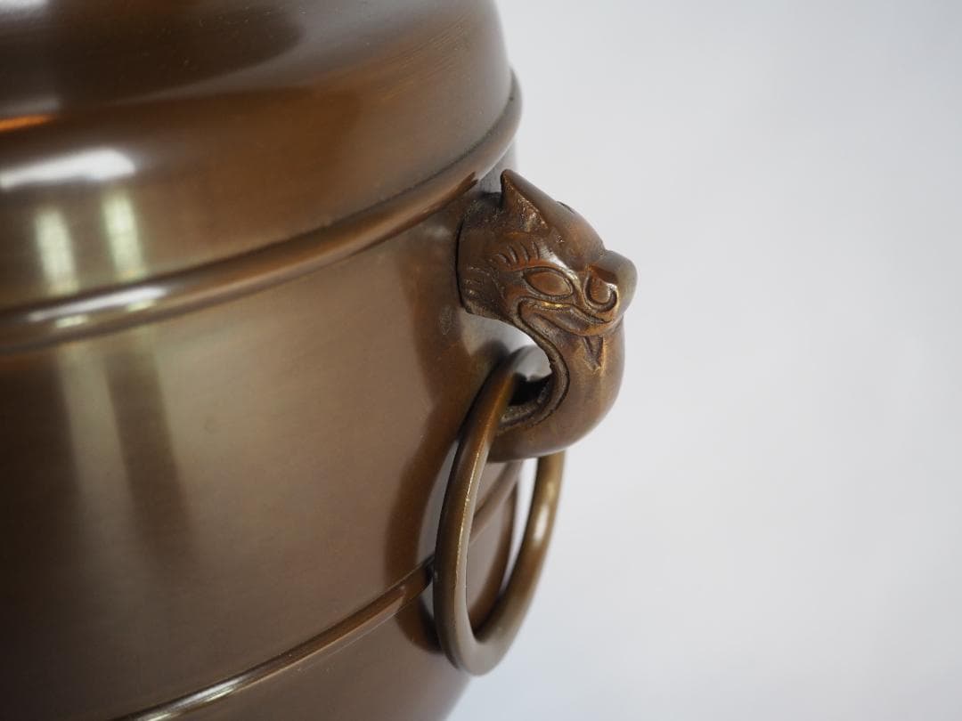 祥雲造『唐銅皆具』（共箱）