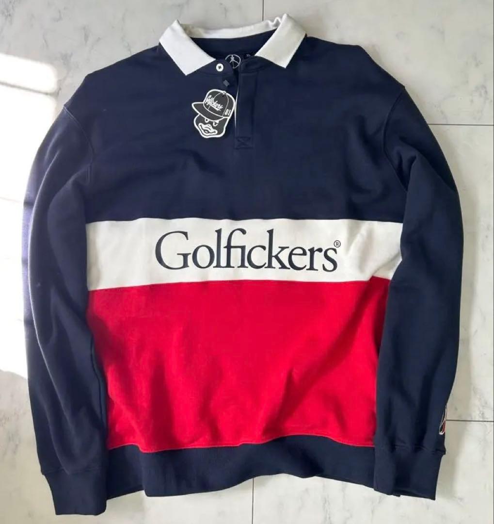 Golfickers スウェット ポロ ゴルフィッカーズ XL