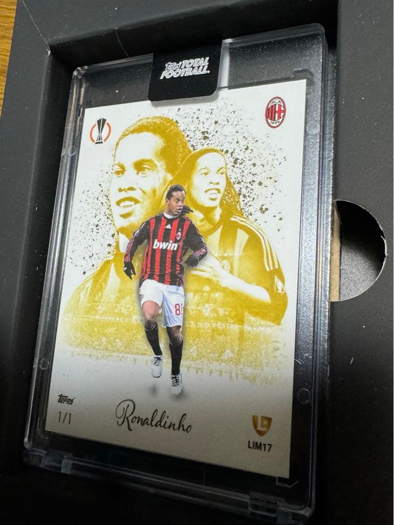 Topps TOTAL FOOTBALL ロナウジーニョ　1/1