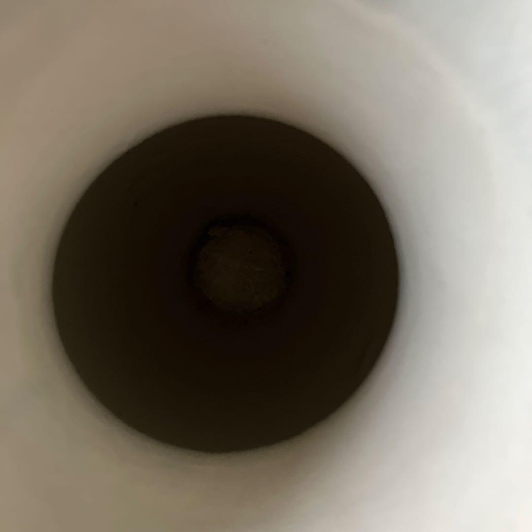 中国　古美術　染付大花瓶　唐物　双耳　透かし彫り　骨董