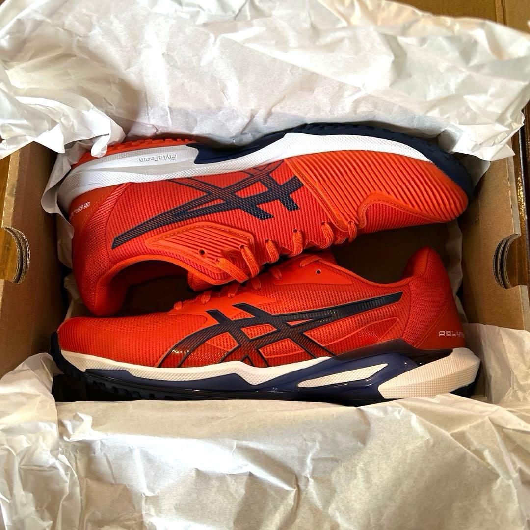 アシックス　メンズテニスシューズ ソリューションスピードFF3OC オムニクレー