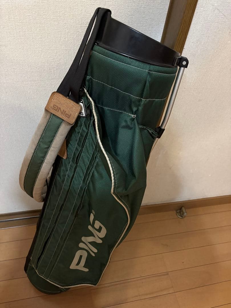 超希少初期モデルPING ピンスタンド型　キャディバッグ　ゴルフバッグ【4分割】