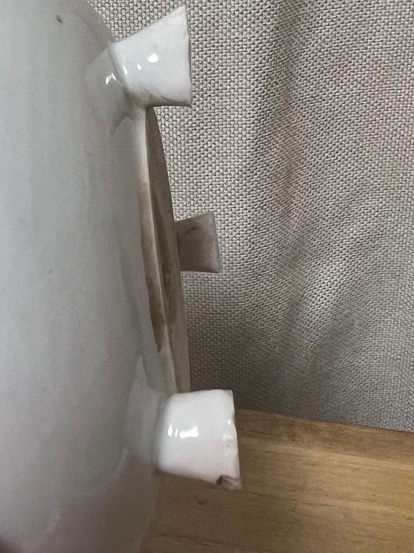 中国白磁香炉、徳化白磁