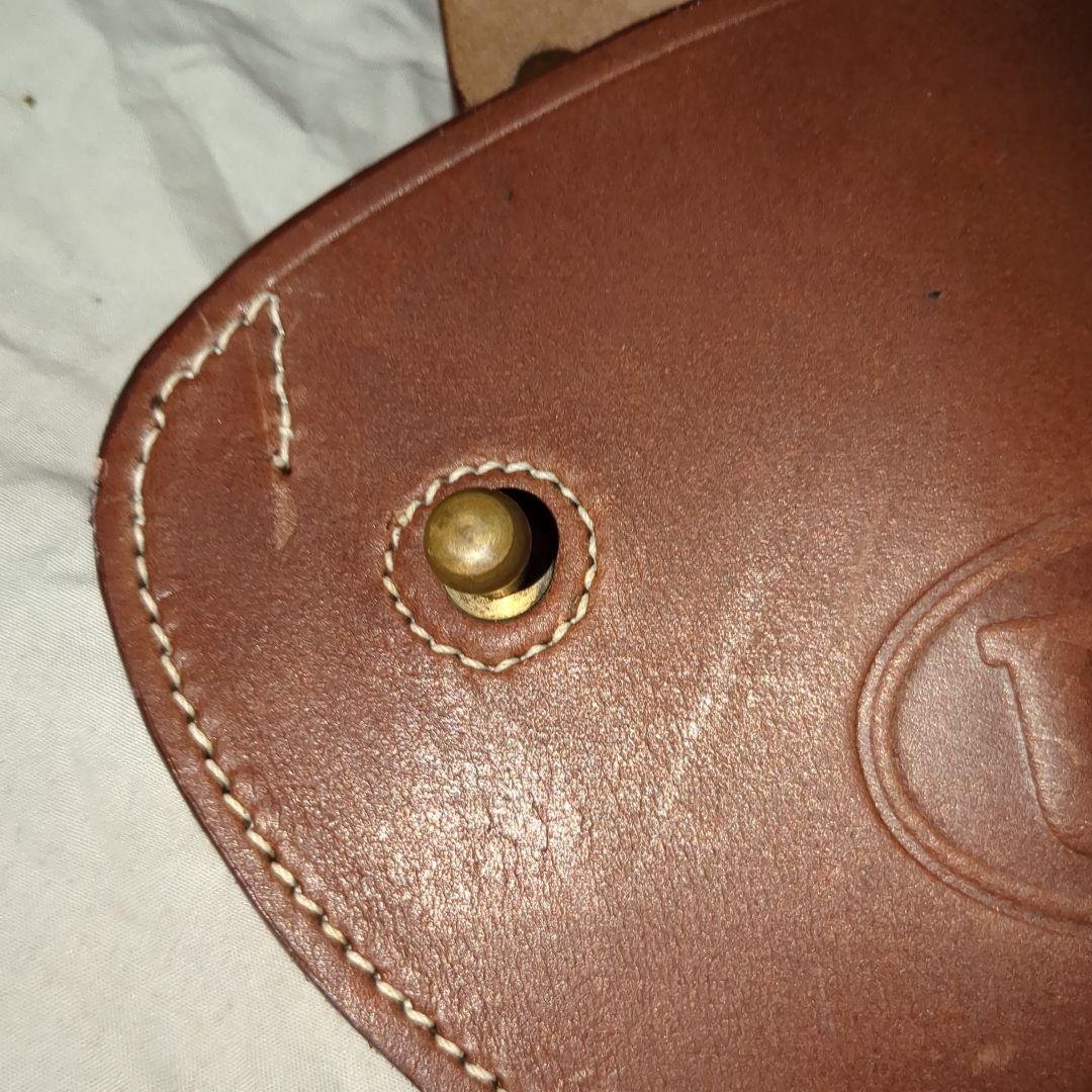 米軍 M1917　レザーホルスター コルト S&W 5.5インチ用 珍品