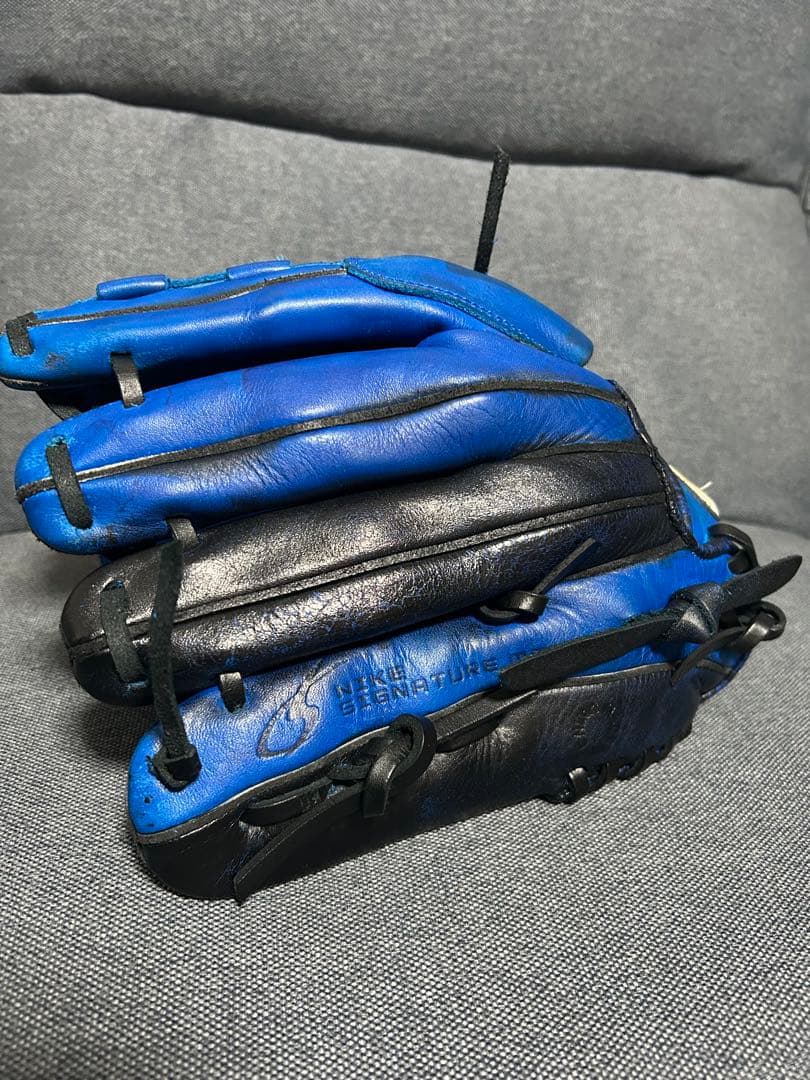 NIKE 一般軟式用 岩隈モデル 改 「山本由伸」風 なんちゃってグラブ ③