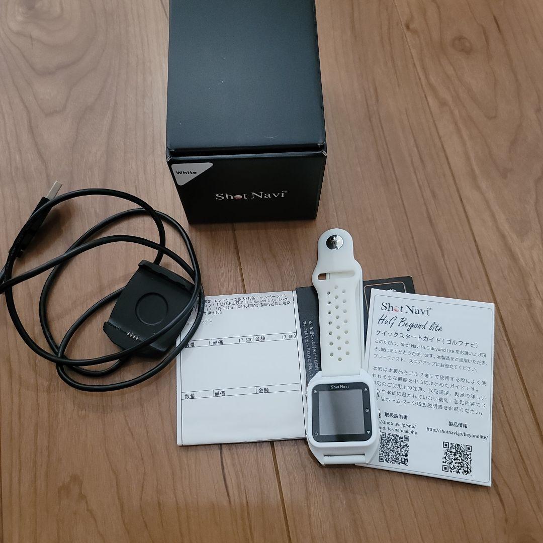 ナビショット　ShotNavi white