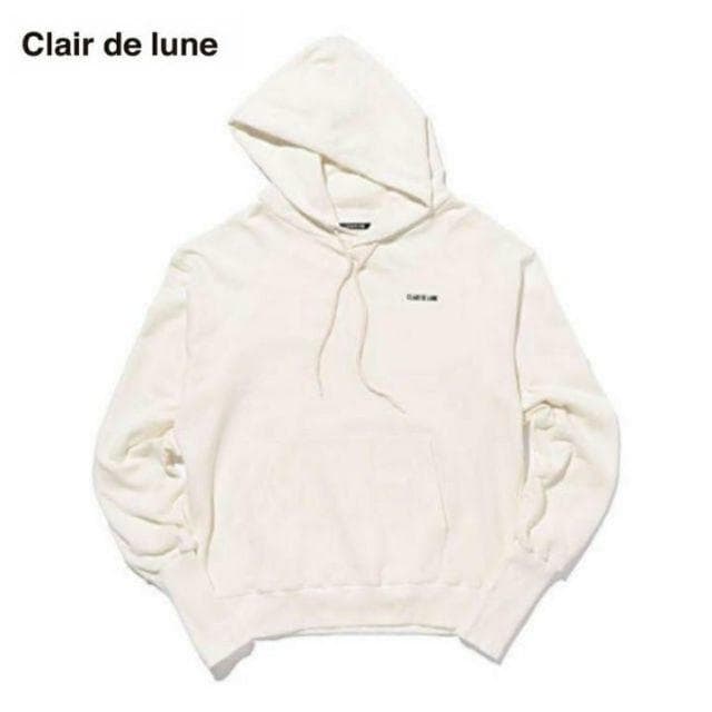 【新品】CLAIR DE LUNE Hoodie 白 Mサイズ 登坂広臣