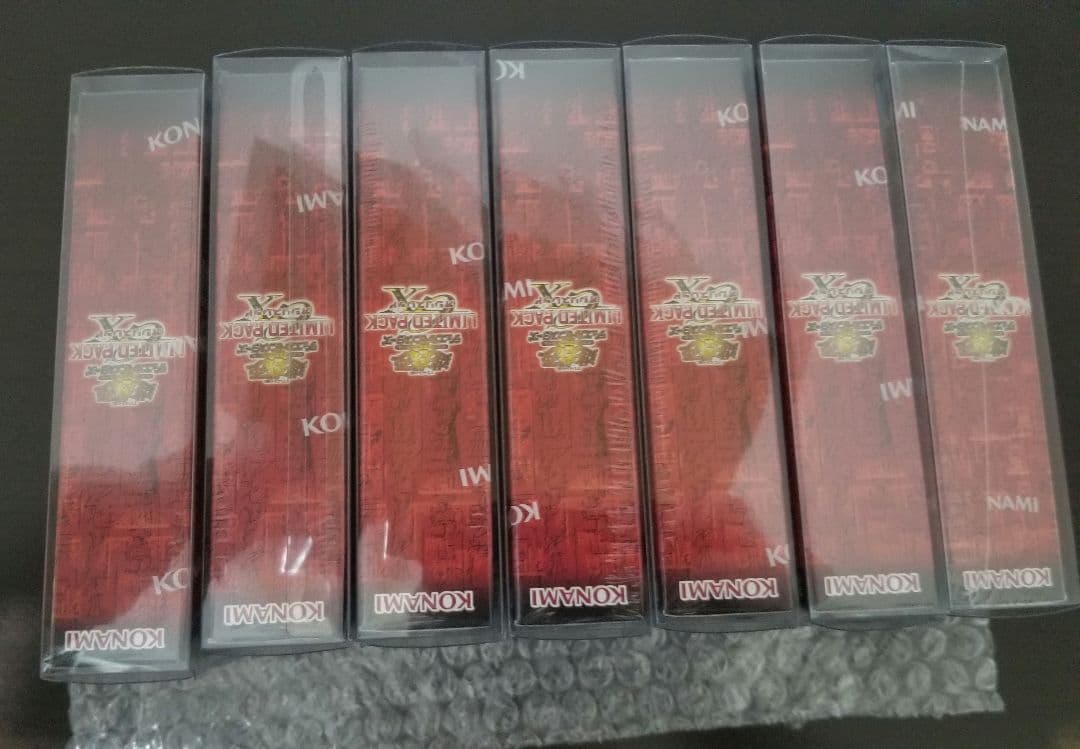 【新品未開封】LIMITED PACKオシリスレッド遊戯王シュリンク付き7BOX