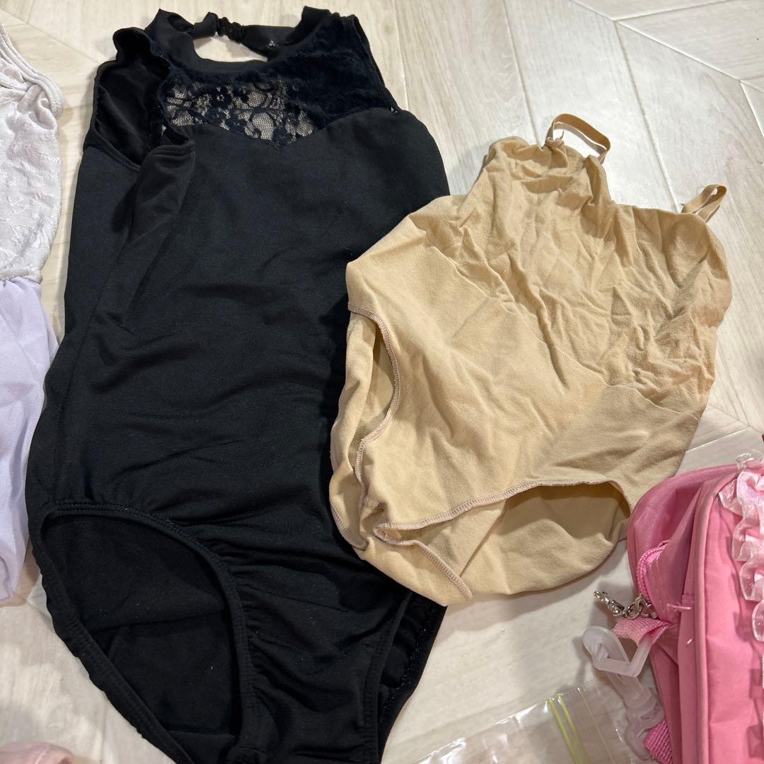 バレエ　セット レオタード　チャコット　タイツ　シューズ　ファウンデーション