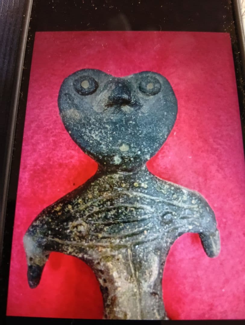 松⚫ハート形土偶　群馬県出土