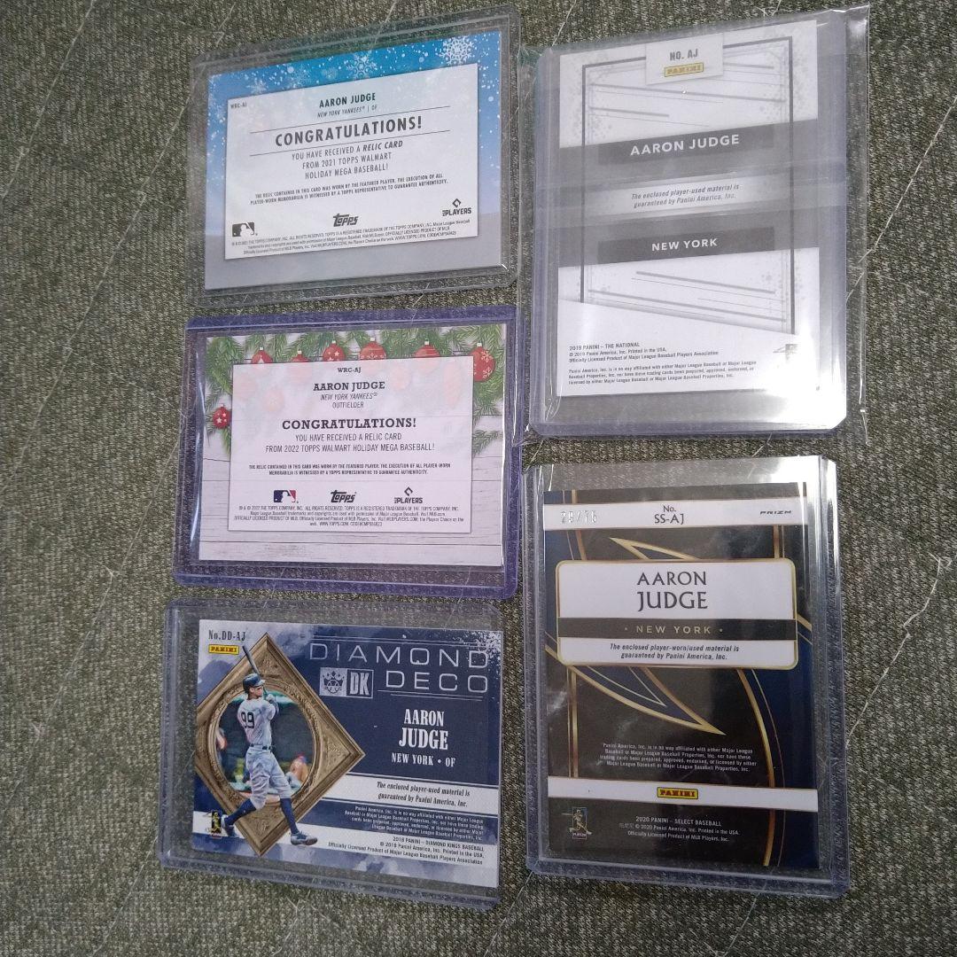 MLB アーロン・ジャッジ　ジャージカード