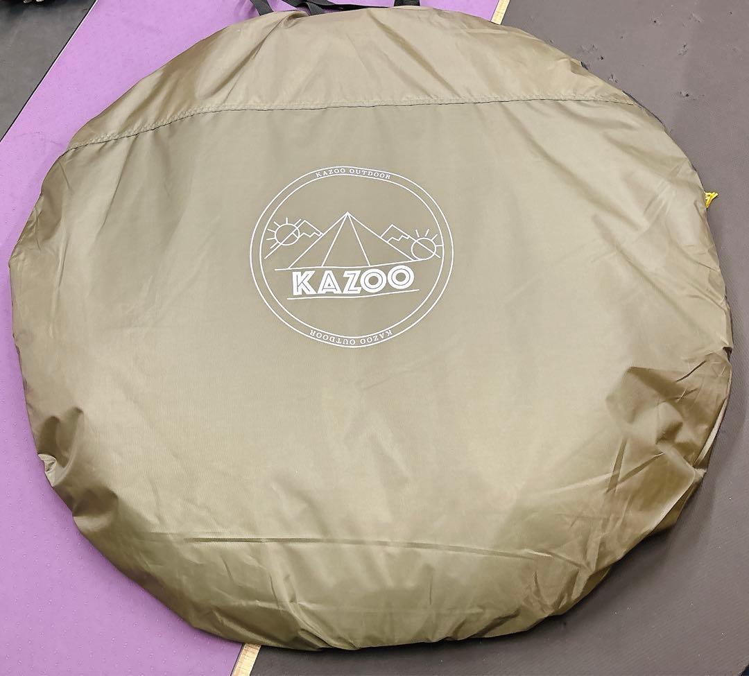 【KAZOO】キャンプ用自動屋外ポップアップテント防水