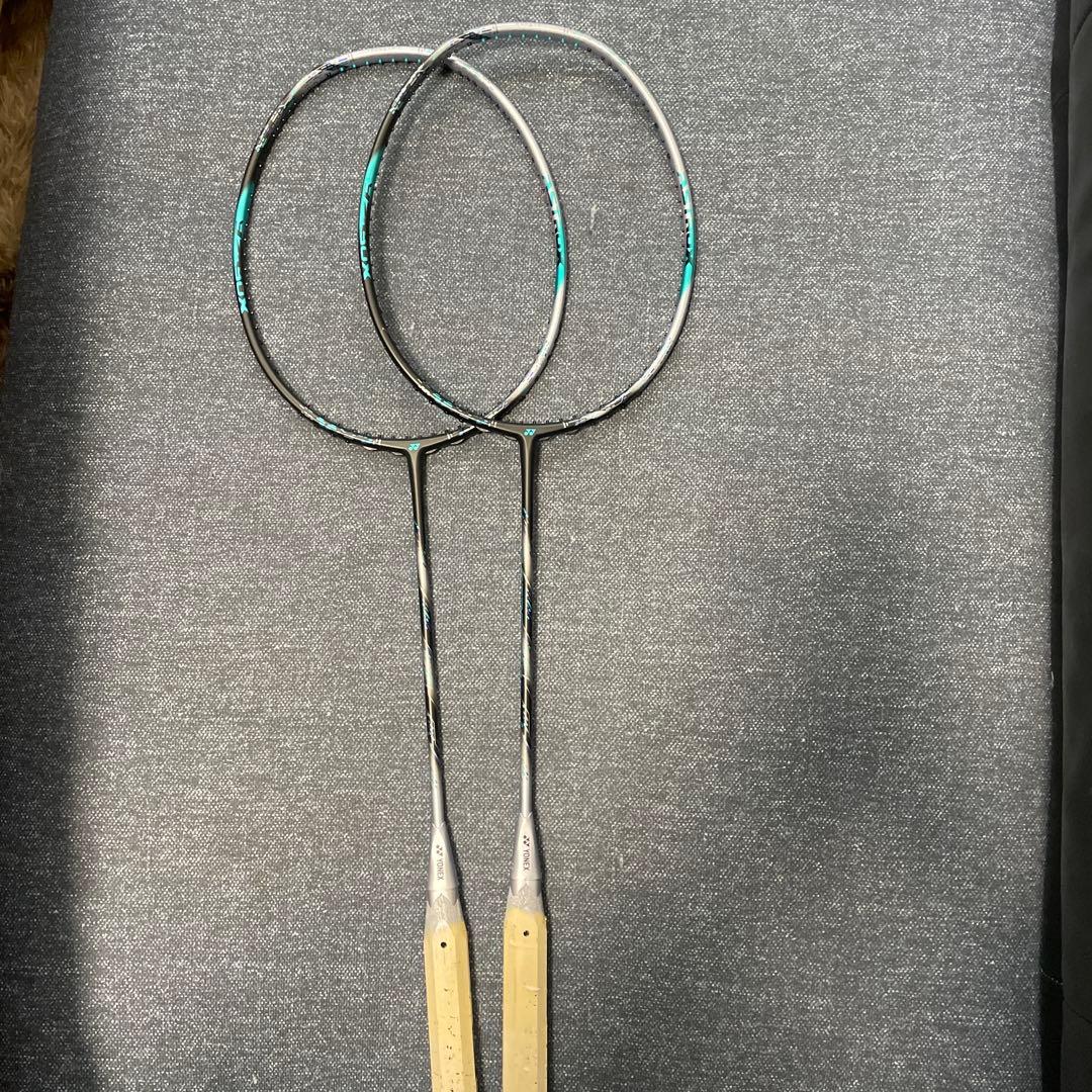 3AX88D-PRO バドミントンラケット 2本セットジャンク品