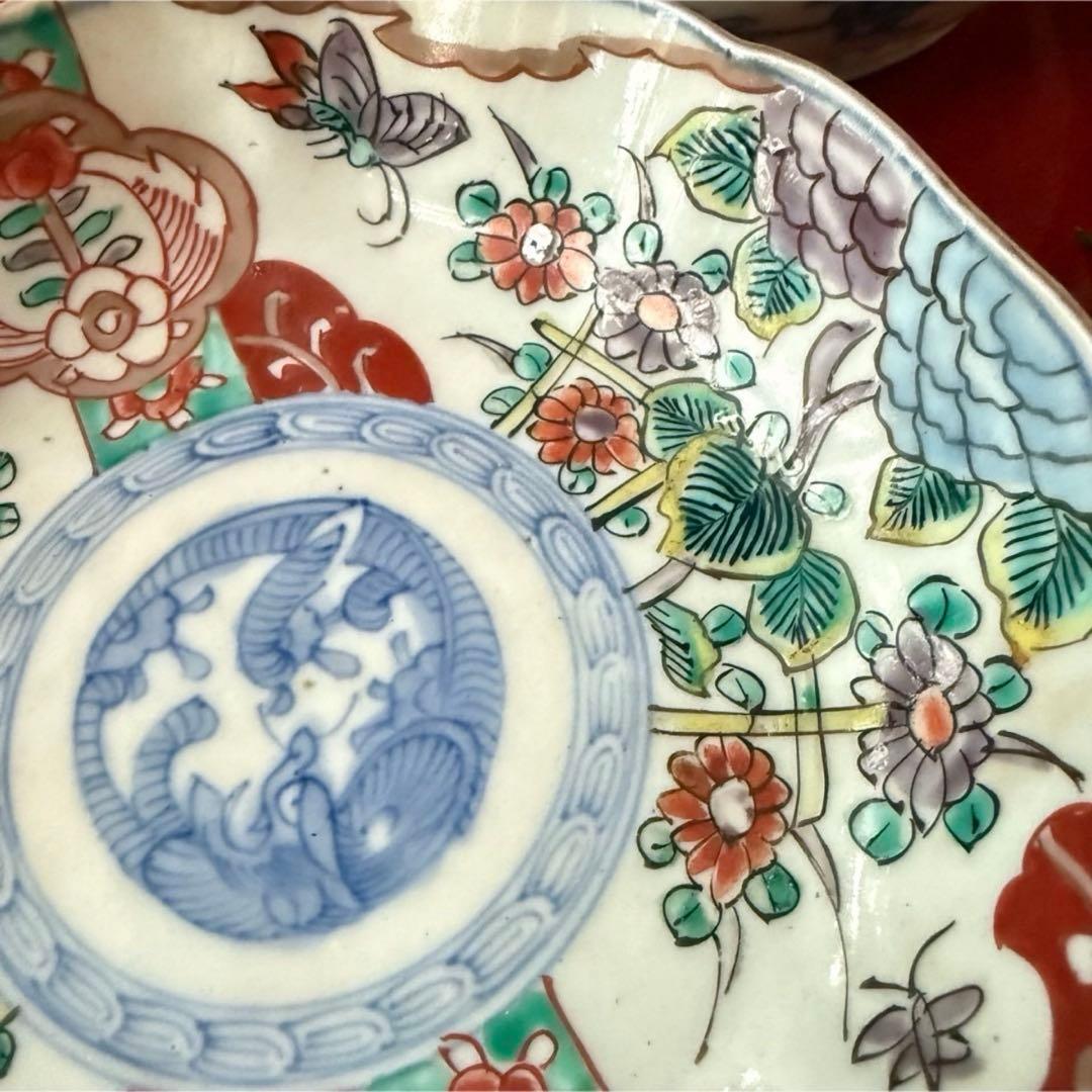 D様へ感謝お嫁入り‼️いいとこどり伊万里Dragon❌あじさい桐七寸皿＆膾皿①2客