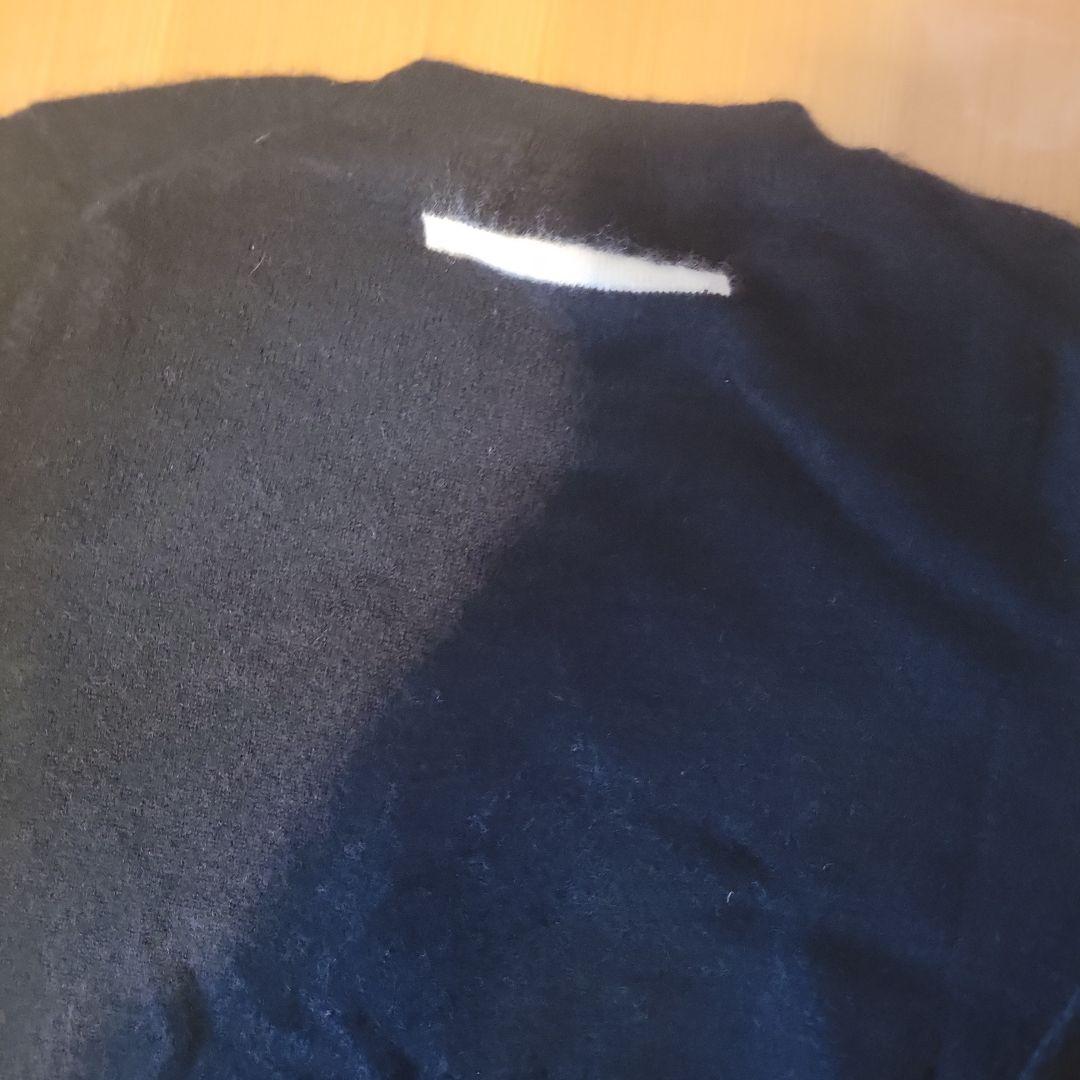 カシミヤ100％❤あったか柔らかMASTER BUNNY ブラックニット☆