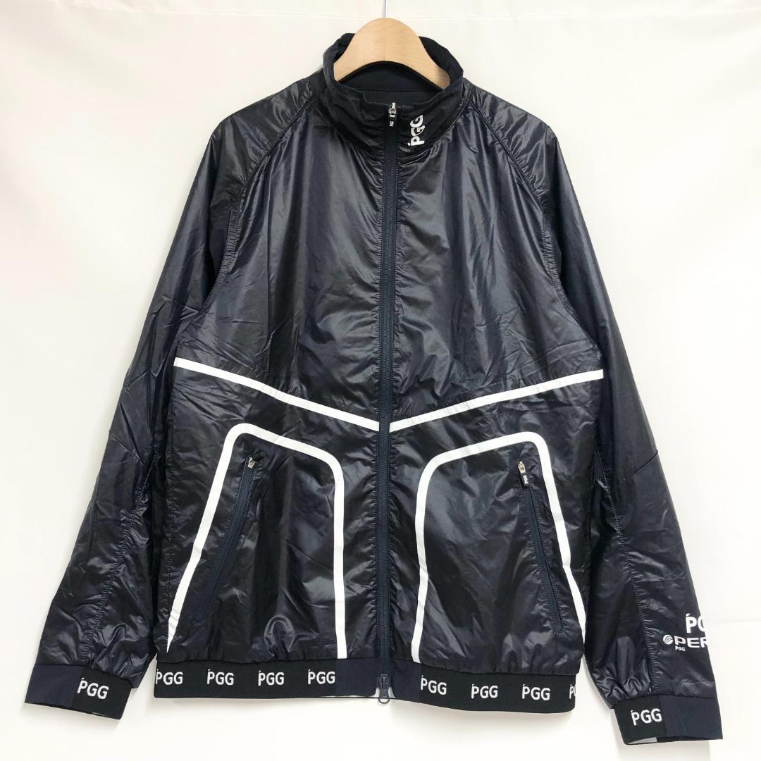 ○★新品 未使用 PGG パーリーゲイツ パーテックス セットアップ ネイビーM