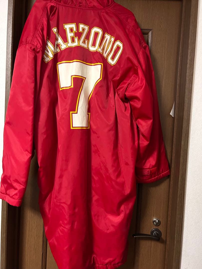 【激レア・非売品】日清ラ王×前園 MAEZONO7 ベンチコート Lサイズ