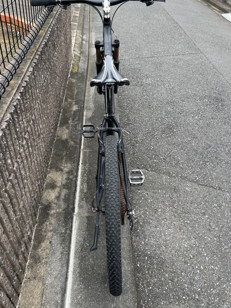 GT社製　MTB サイズS 29er マットブラック 8速【引き取り】