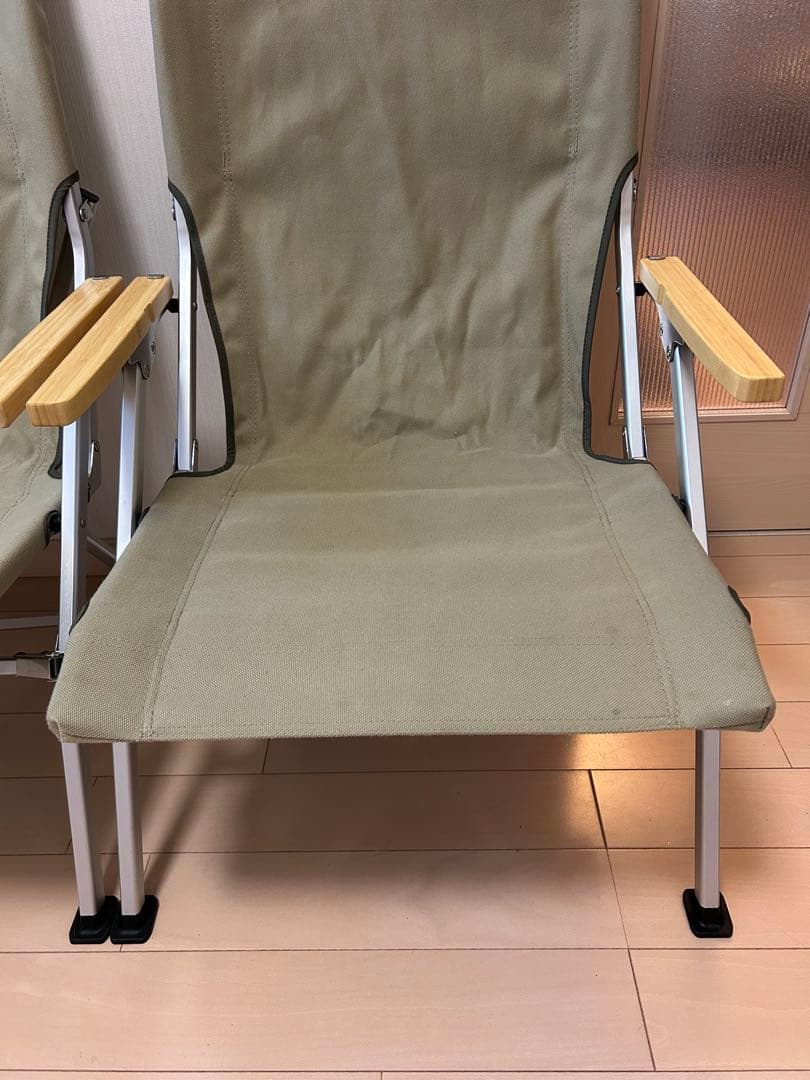 スノーピーク　ローチェア30 カーキ（2脚セット）