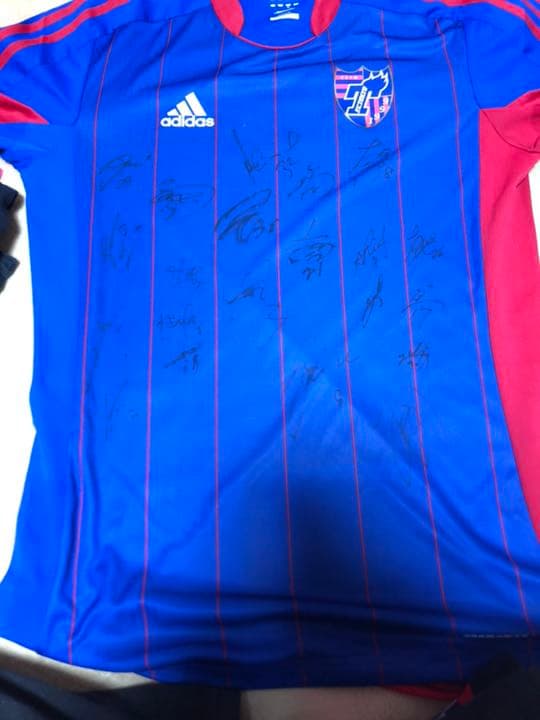 FC東京サイン入りユニフォーム