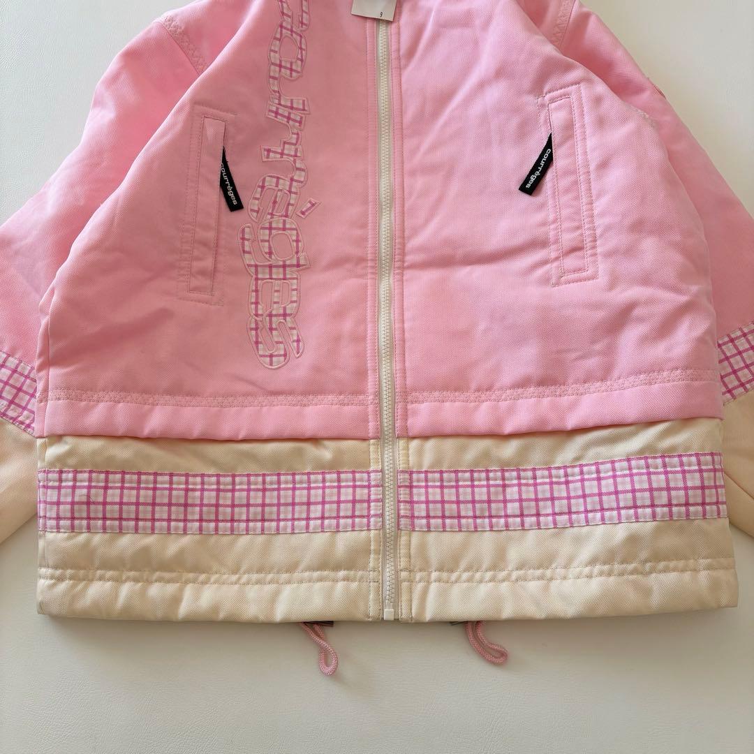 ■希少未使用品COURRÈGESスキースノーボードウェア上下ヴィンテージピンクM