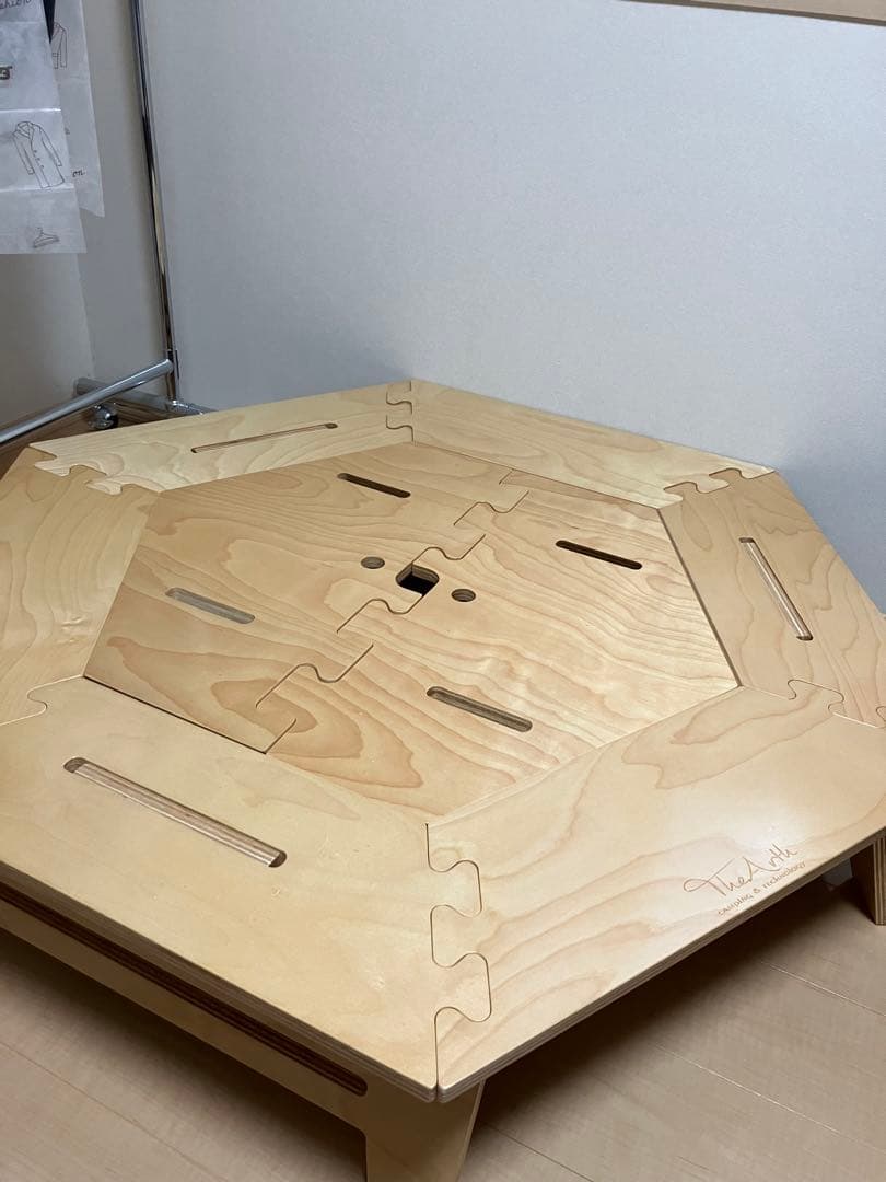 TheArth 六角テーブル ヘキ男 ヘキ子 ヘキサテーブル キャンプ ザース