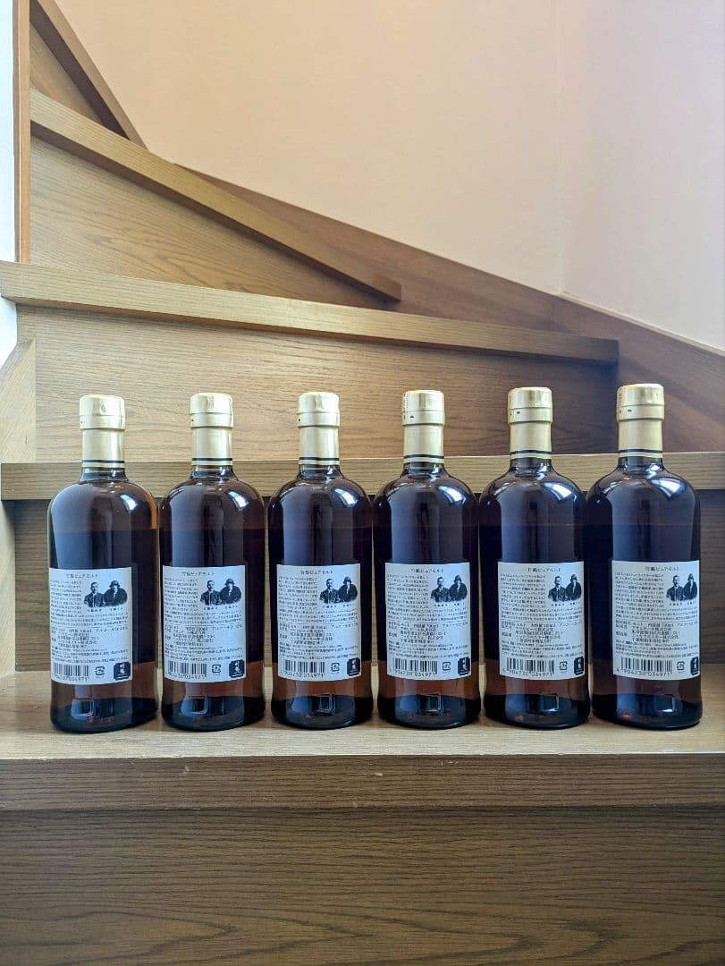 【貴重品】竹鶴ピュアモルトウイスキー　旧ラベル品　 700ml×6本セット