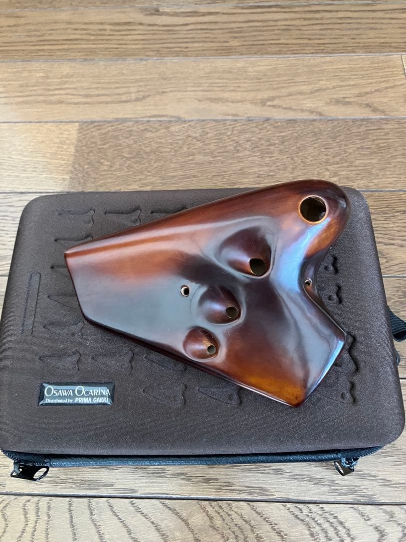 美品⭐︎OsawaトリプルオカリナＴU アルトC管seriesⅡ 漆仕上げ