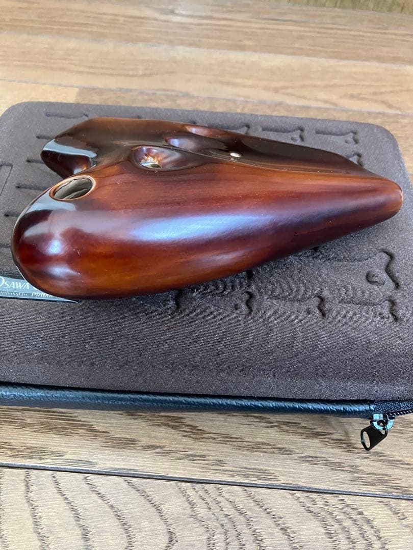 美品⭐︎OsawaトリプルオカリナＴU アルトC管seriesⅡ 漆仕上げ